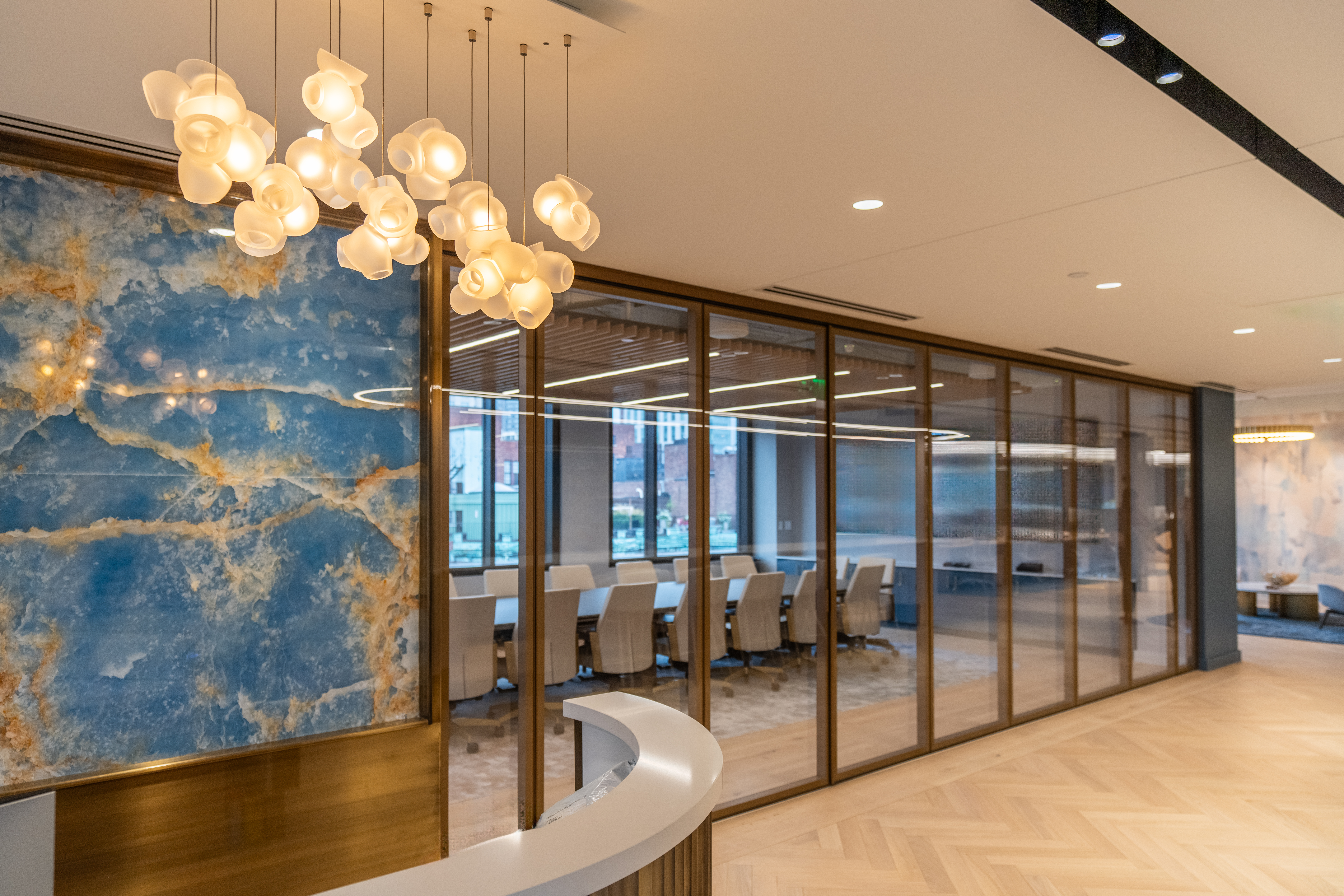 Wide  angled shot of MetroWall EXTEND_149 Newbury Street